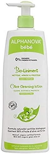  Alphanova BioLiniment Oléo Calcaire Huile d'Olive verte 500ml pour Peaux Sensibles
| Alphanova BioLiniment Oléo Calcair