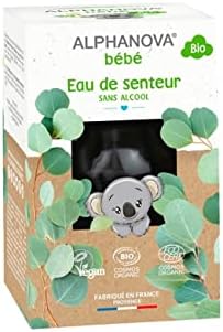 ALPHANOVA SANTE - Mon Premier Parfum Bébé Bio pour Peau Sensible - Huile Essentielle 100% Naturelle - 100 ml - Parfum Do