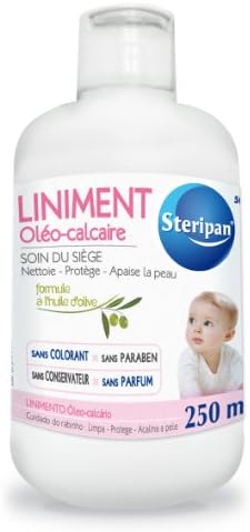 Steripan Liniment Oléo - Calcaire | Nettoie, Protège et Apaise - Huile d'OLive - 250ml