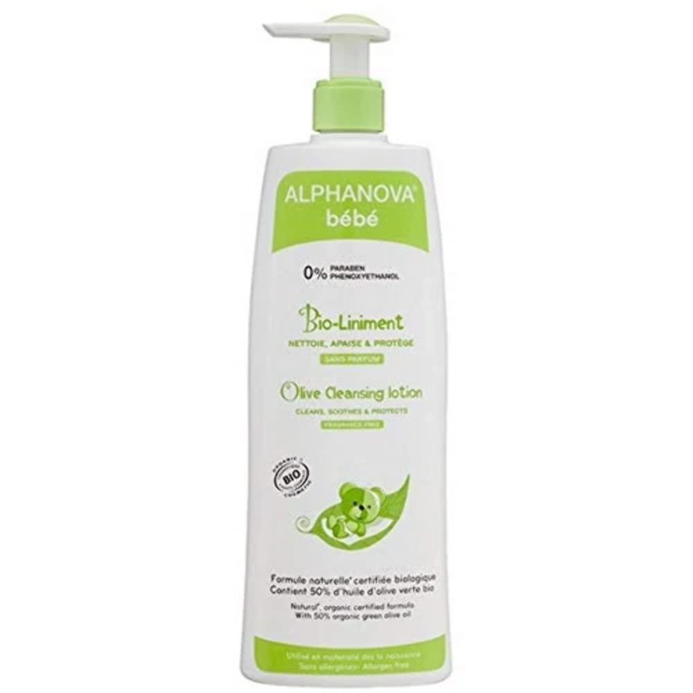  Alphanova BioLiniment Oléo Calcaire Huile d'Olive verte 500ml pour Peaux Sensibles
| Alphanova BioLiniment Oléo Calcair