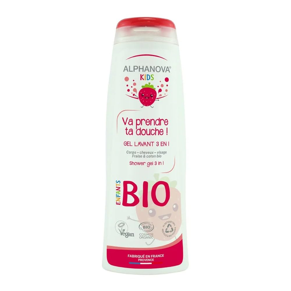Shampooing pour enfants Tres Doux A La Fraise Bio 250ml Alphanova